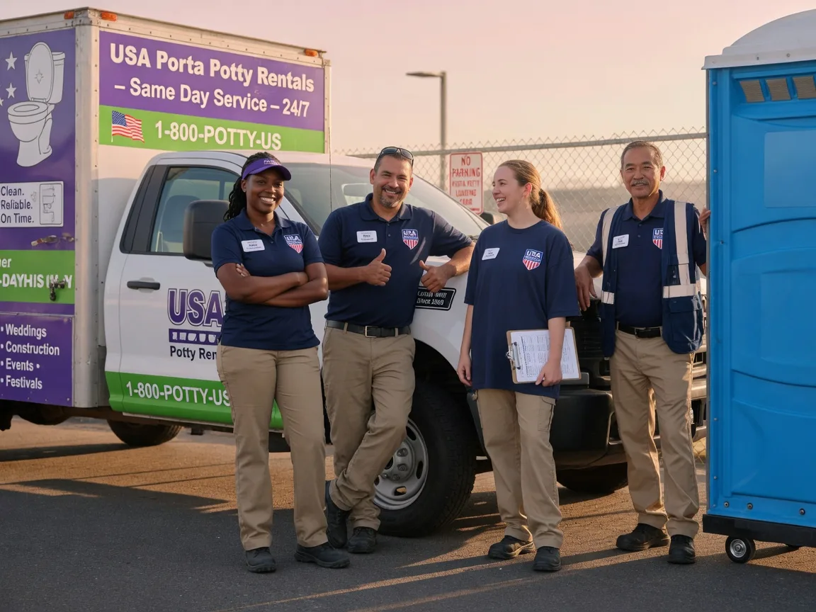 Porta Potty Rental company in Edinburg, PA
